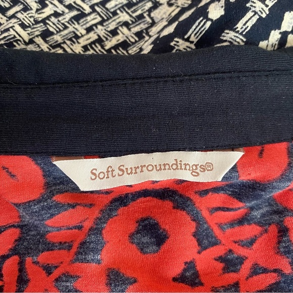 Soft Surroundings Calistoga Snap Front Shirt Size M - Picture 5 of 5